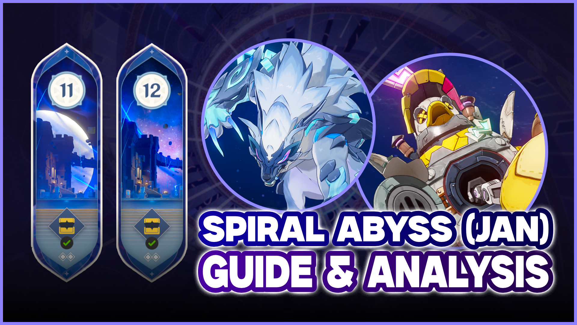 Spiral Abyss Luna IV (January) Guide | Genshin Impact - BrandAnime